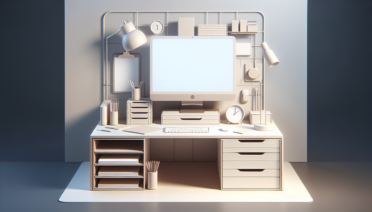 Découvrez le Meilleur Organisateur de Bureau Minimaliste