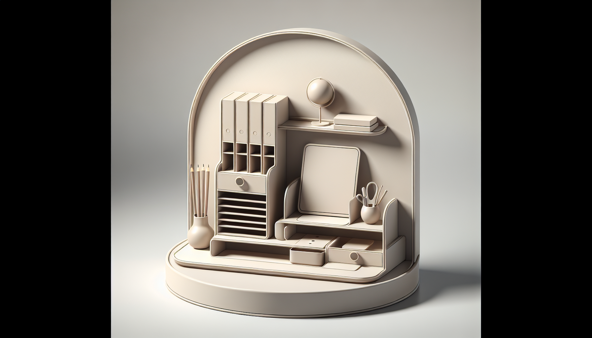 Ontdek de Beste Minimalistische Bureau-organizer
