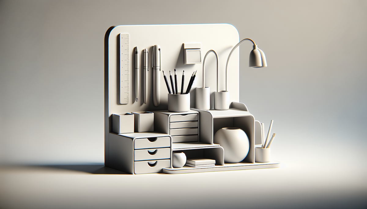 Découvrez le Meilleur Organisateur de Bureau Minimaliste