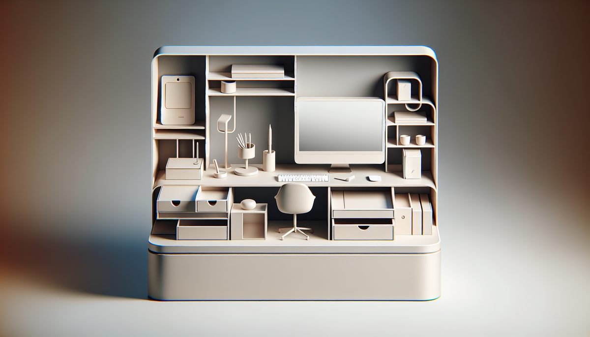 Découvrez le Meilleur Organisateur de Bureau Minimaliste