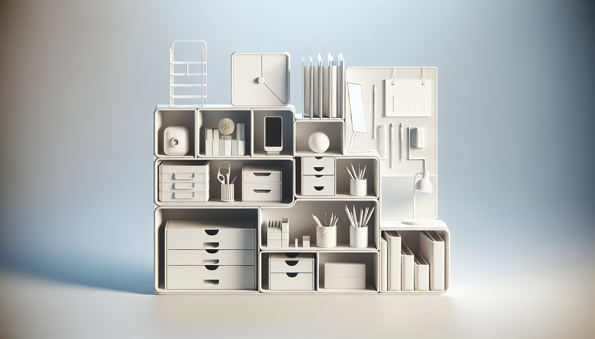 Découvrez le Meilleur Organisateur de Bureau Minimaliste