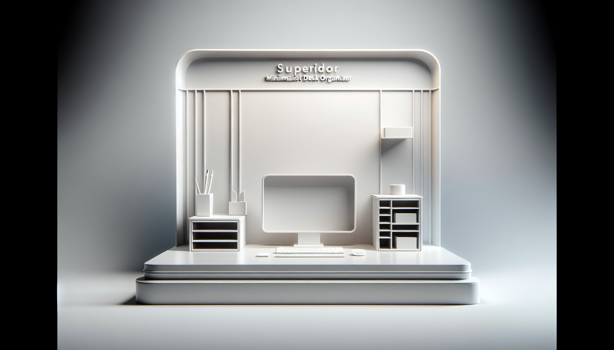 Découvrez le Meilleur Organisateur de Bureau Minimaliste