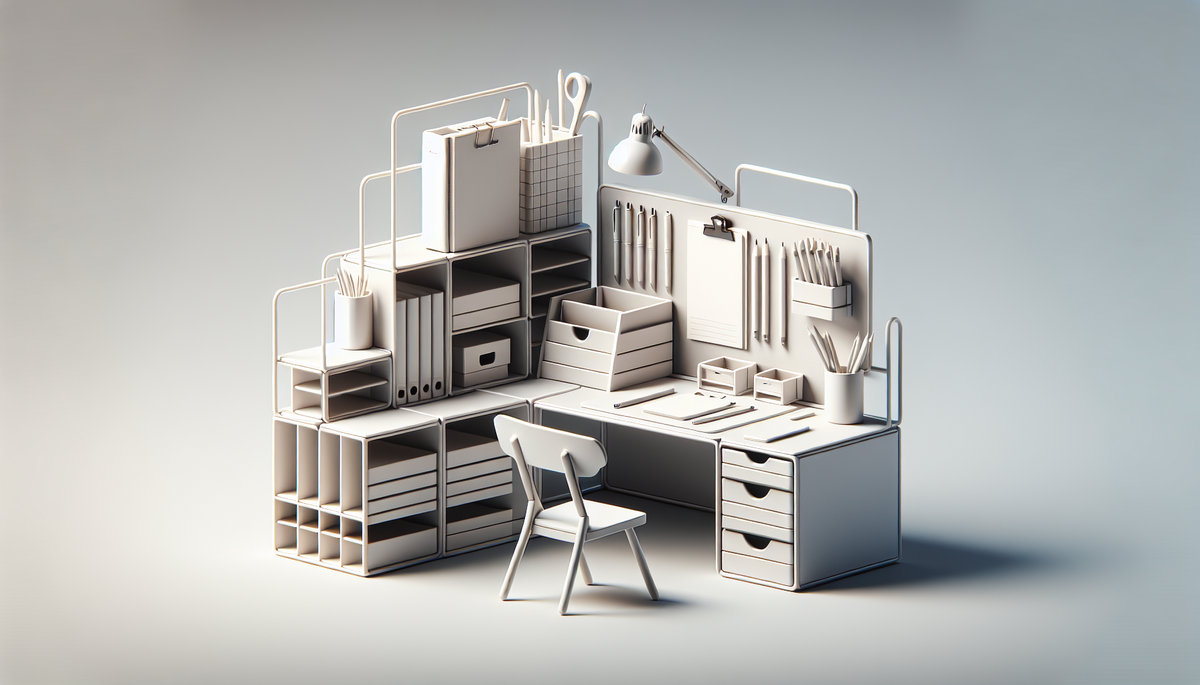 Découvrez le Meilleur Organisateur de Bureau Minimaliste