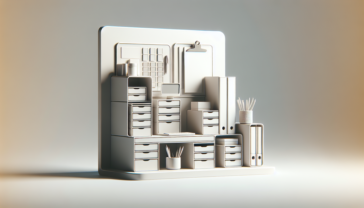 Découvrez le Meilleur Organisateur de Bureau Minimaliste