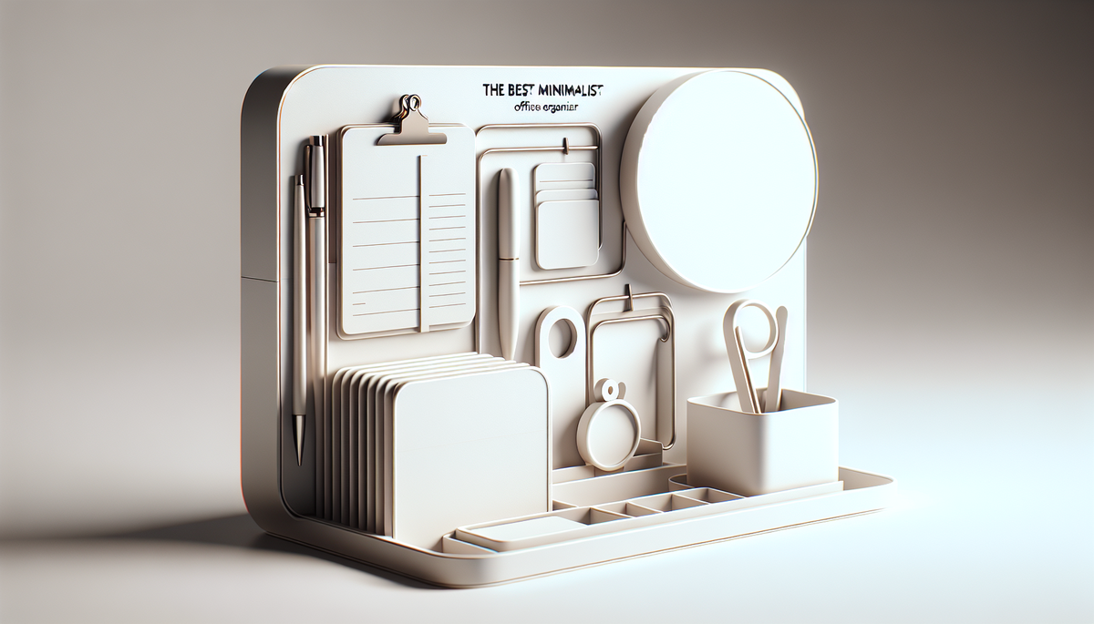 Discover the Best Minimalist Desk Organizer