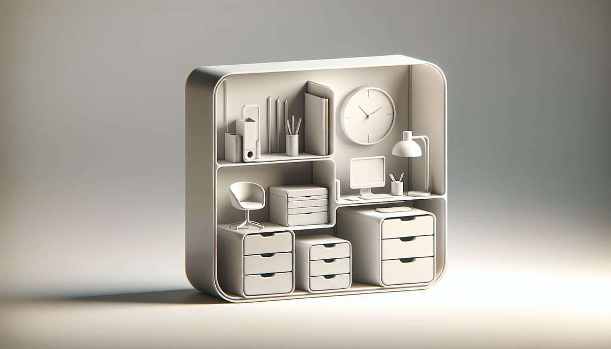 Découvrez le Meilleur Organisateur de Bureau Minimaliste