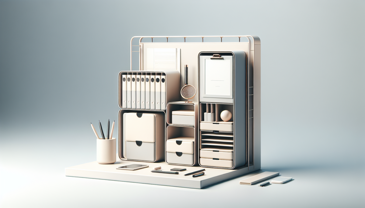 Découvrez le Meilleur Organisateur de Bureau Minimaliste