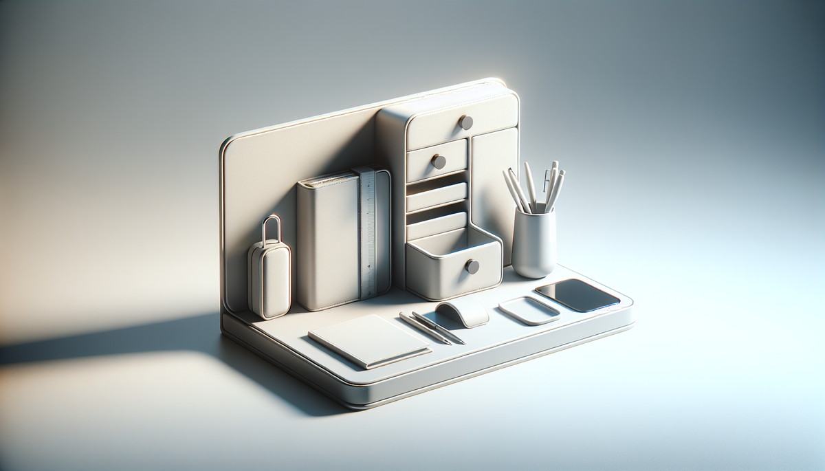 Découvrez le Meilleur Organisateur de Bureau Minimaliste