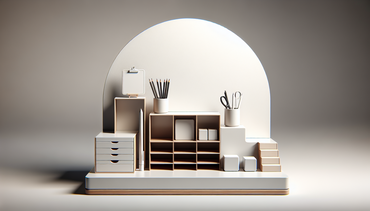 Ontdek de Beste Minimalistische Bureau-organizer
