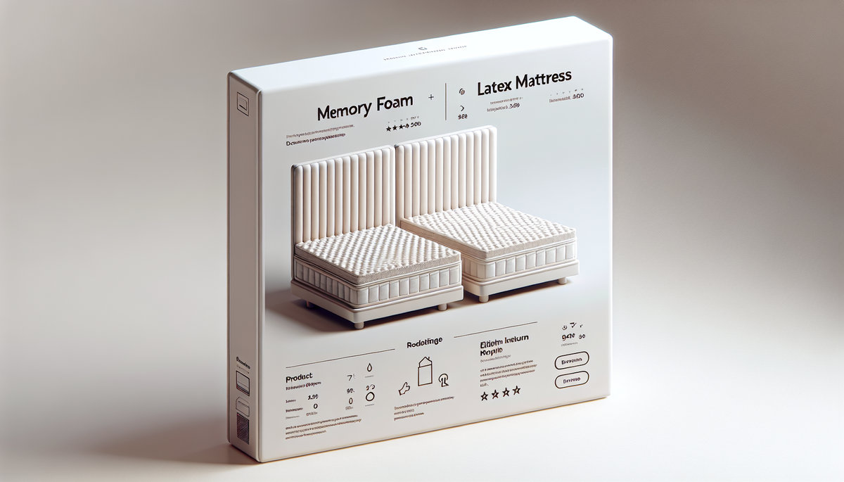 Comparison: memory foam mattress vs latex, my honest opinion