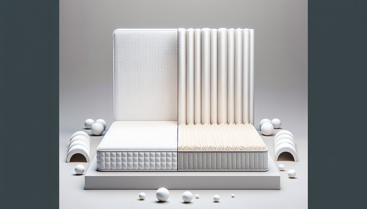 Comparatif : matelas à mémoire de forme vs latex, mon avis honnête