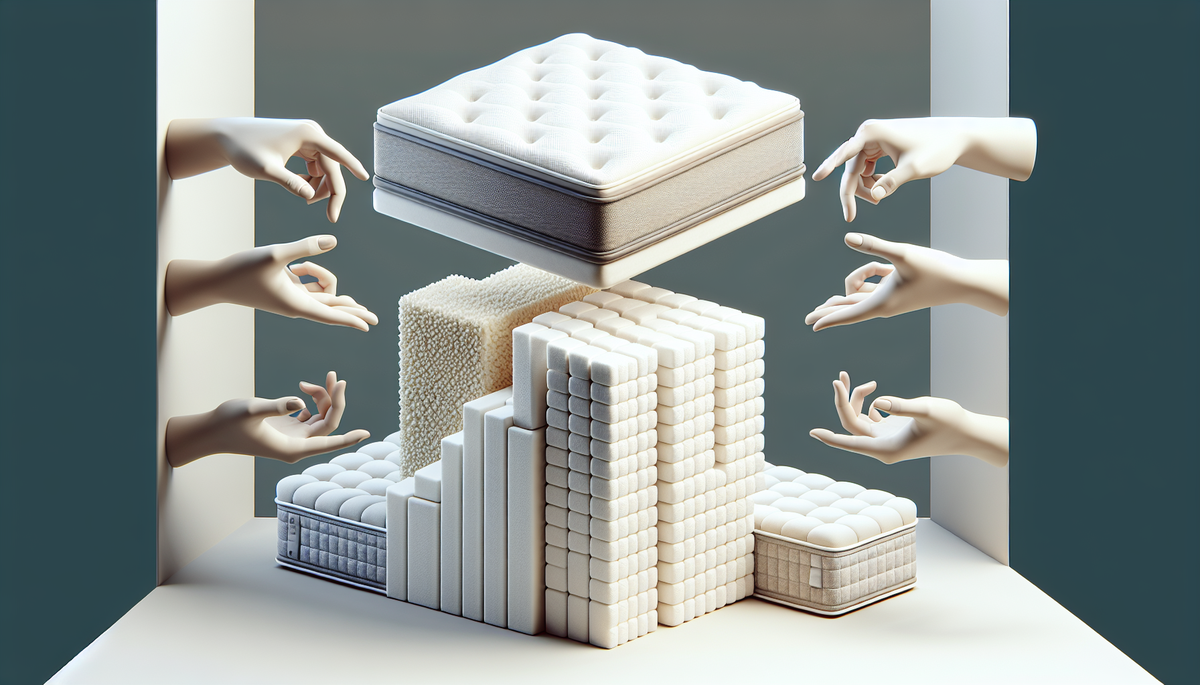 Comparatif : matelas à mémoire de forme vs latex, mon avis honnête