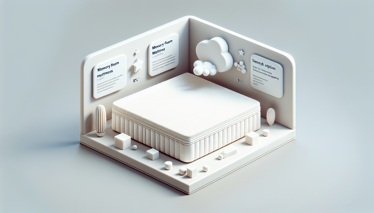 Comparatif : matelas à mémoire de forme vs latex, mon avis honnête