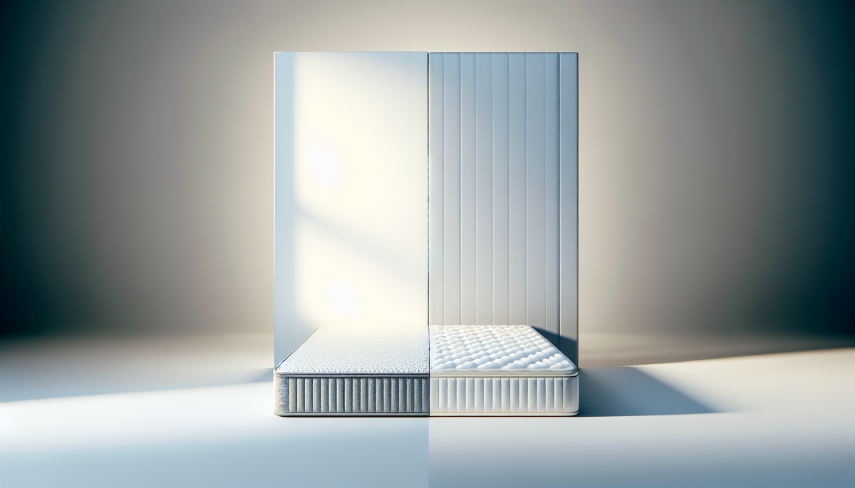 Comparatif : matelas à mémoire de forme vs latex, mon avis honnête