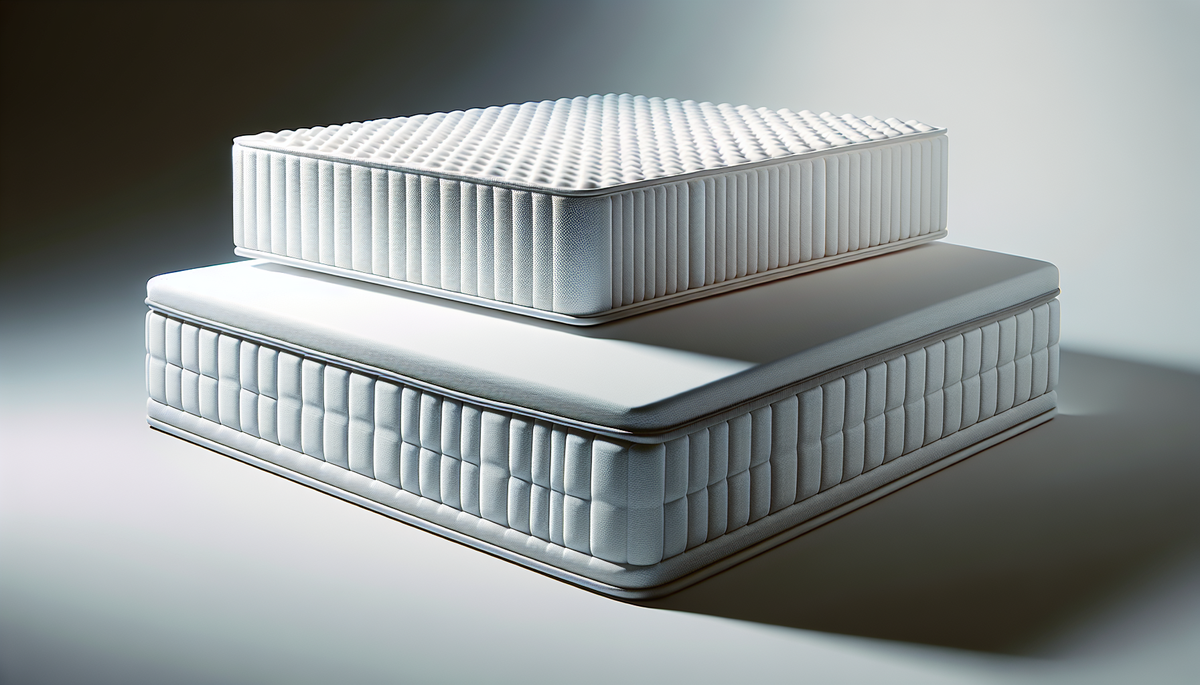 Comparatif : matelas à mémoire de forme vs latex, mon avis honnête