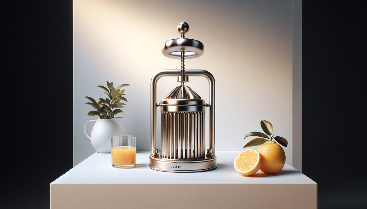 Découvrez la routine avec la presse à agrumes manuelle : 200 ml de jus pur
