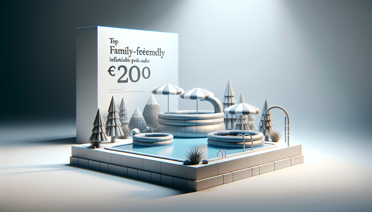 Top 5 inflatable family pools under €200