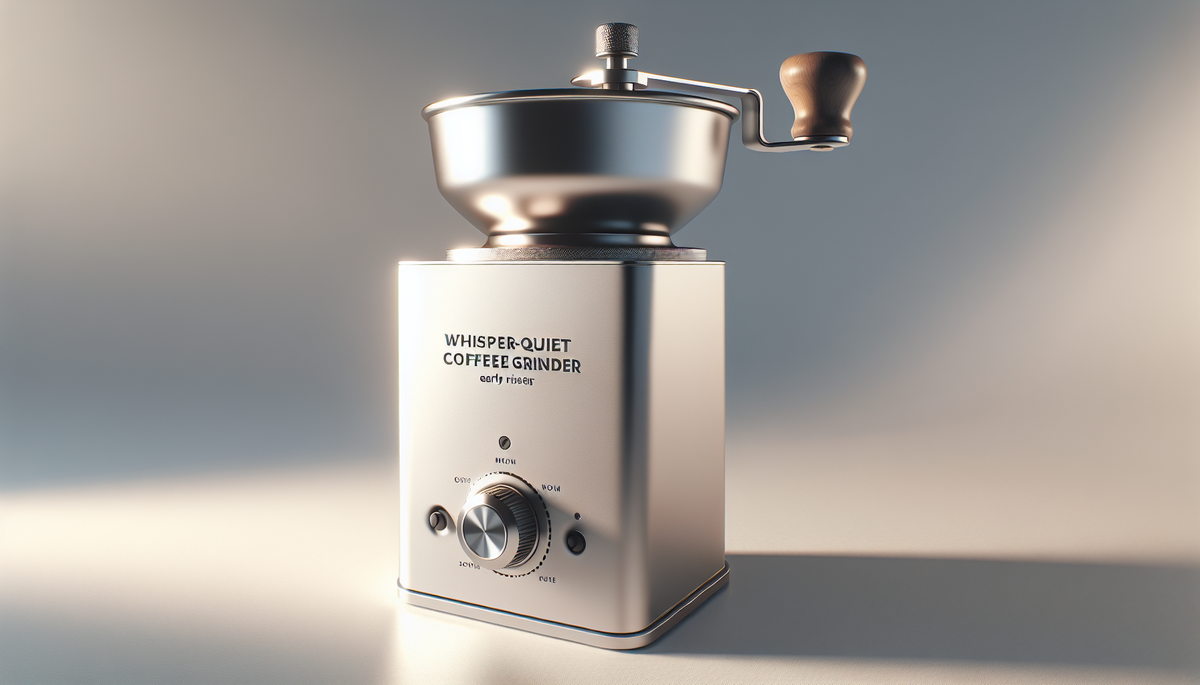 Beste leise Kaffeemühle für Frühaufsteher