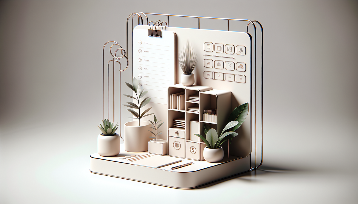 Descubre el mejor organizador de escritorio minimalista