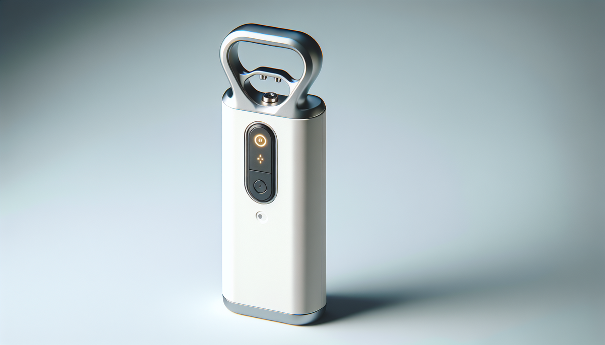 Guide ouvre-bouteilles électrique avec batterie rechargeable