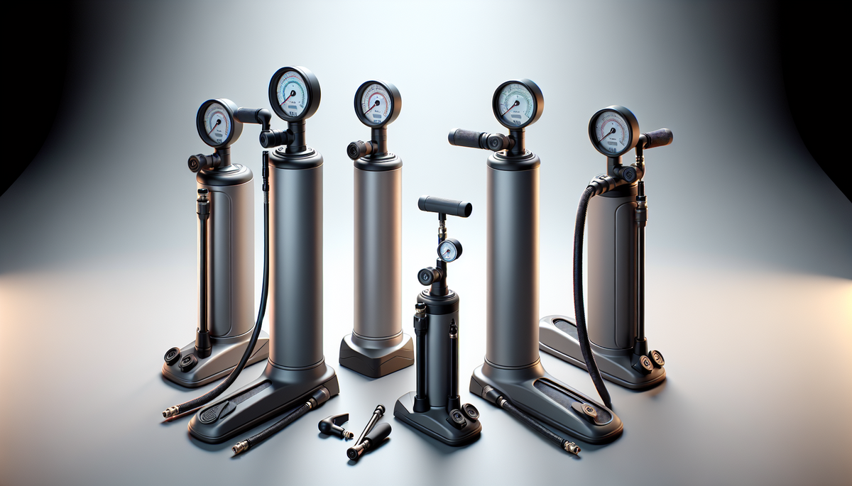 Top 5 bike pumps with pressure gauge for road bikes: comparison 2026