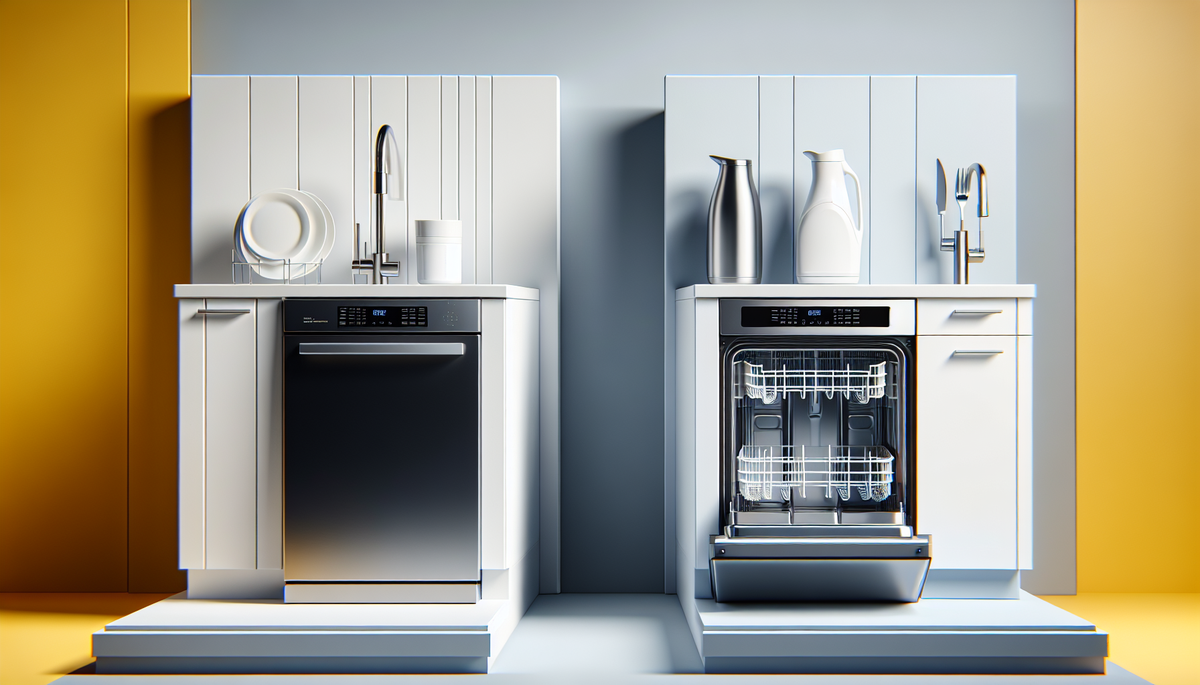Built-in or portable dishwasher: comparison guide