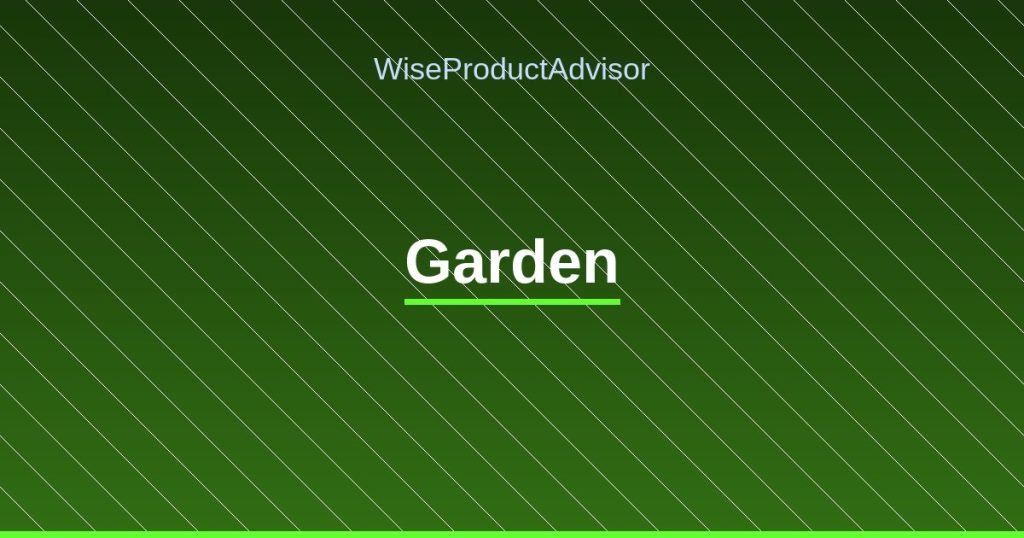 WiseProductAdvisor - Garden