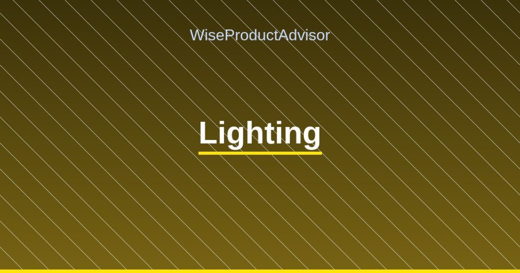 WiseProductAdvisor - Lighting