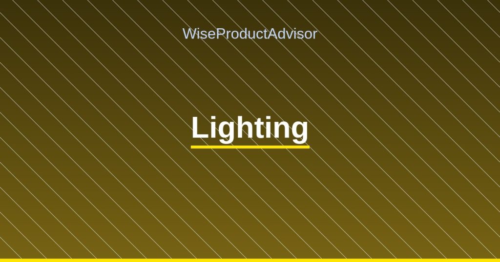 WiseProductAdvisor - Lighting