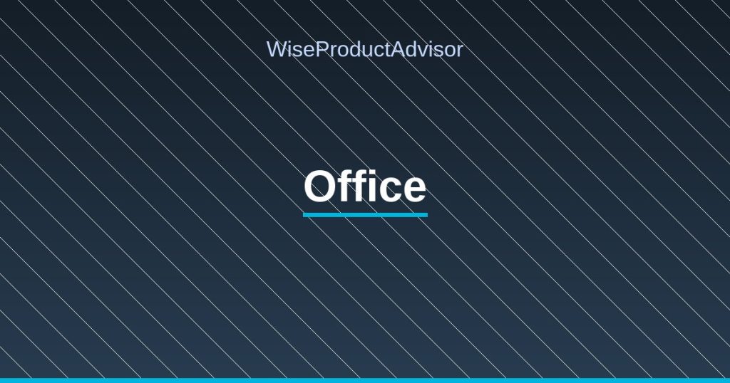 WiseProductAdvisor - Office
