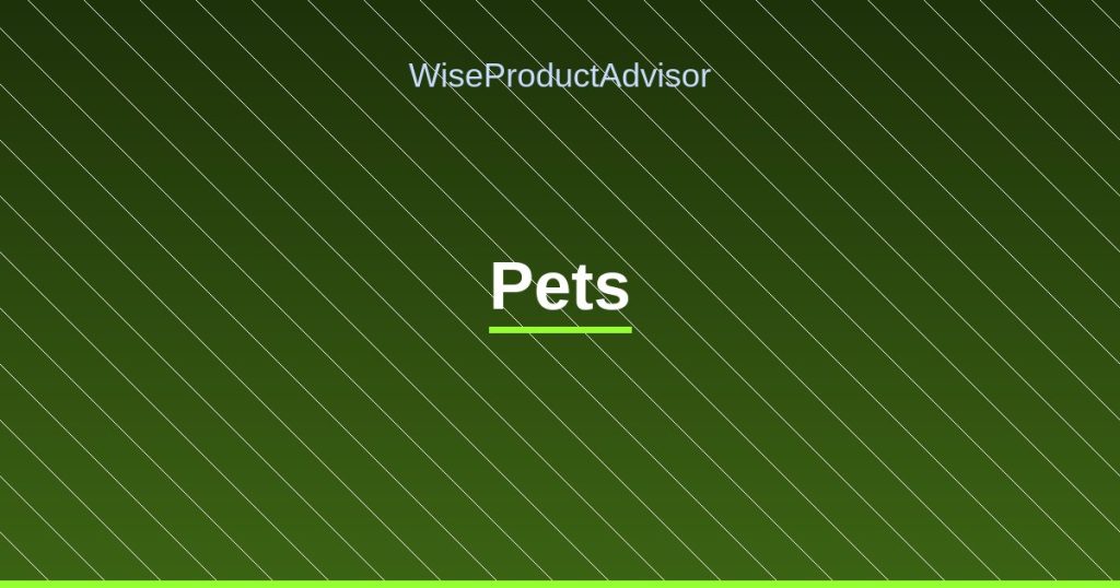 WiseProductAdvisor - Pets