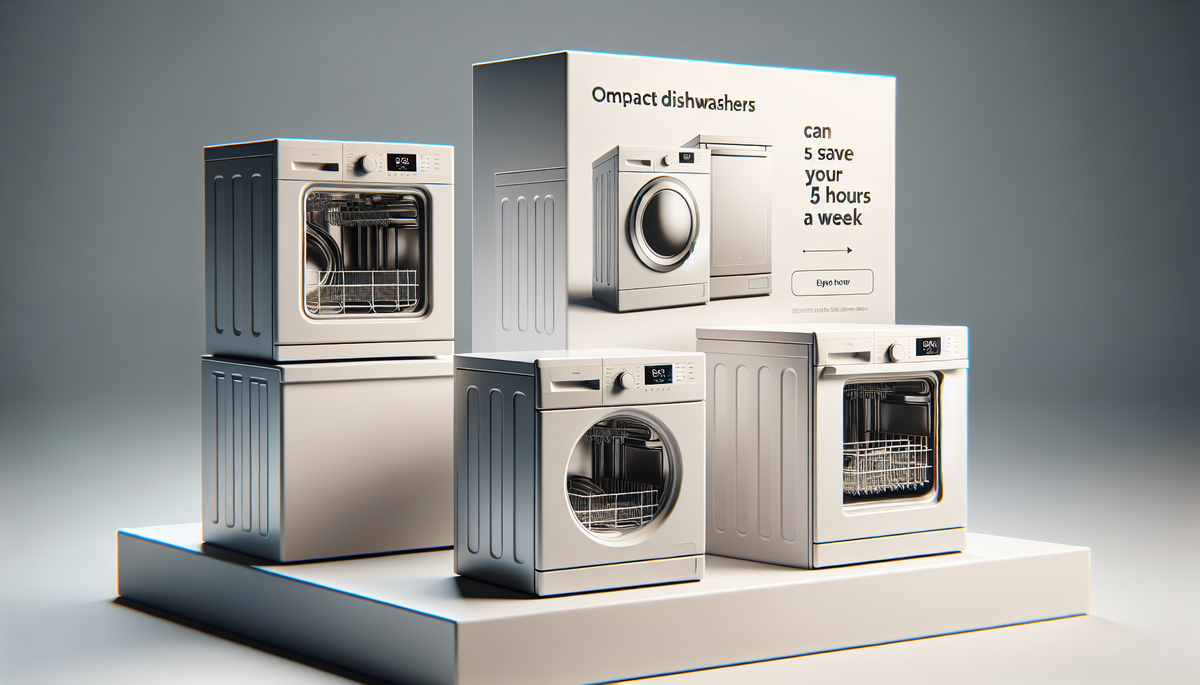 Top 5 des lave-vaisselle compacts : économisez 5 heures par semaine
