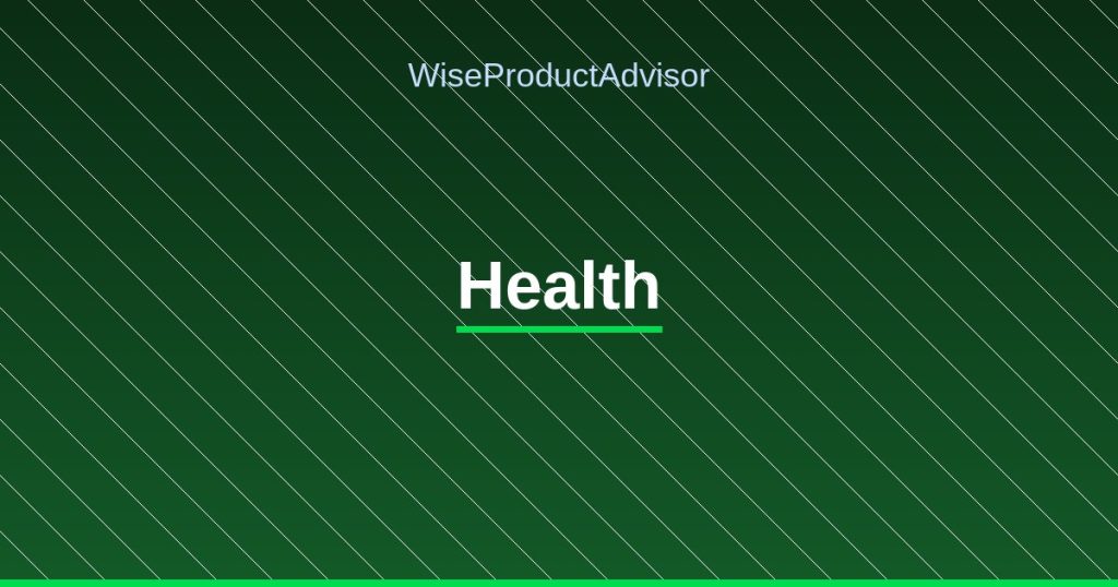 WiseProductAdvisor - Health